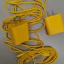 iPhone Charger Fast Charging,[MFi Certified] 2Pack 20W Type C Fast Charger Block with [10FT&6FT] USB C to Lightning Cable Compatible for iPhone 14/13/12/11 Pro Max/Xs Max/XR/X,iPad (Yellow)