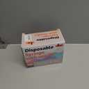 1ML 31G 1/2 Inch 12.7mm Syringe, Lab Syringes Individually Wrapped, Pack of 100
