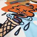 SCREENSHOT-FLEECE HOODIE 4202 Mens Urban Streetwear NYC Graffiti Embroidery Patch Fleece Pullover Sweatshirt Hoodie (XX-Large, H11076-khaki)