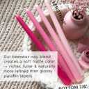 12pk 10" Classic Taper Candles, Pink Shades, 7-8 Hours Long Burning, Unscented Tall Candlesticks