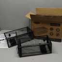 2 Pack Humane Rat Traps 12.5"x5.5"x4.5", Reusable Mouse Traps for Indoor/Outdoor Use, No-Kill Live Capture for Chipmunks, Squirrels, Rats, Mice