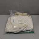 Bride Bag Bridal Shower Gifts 2 Pcs Wedding Weekender Tote Groom Duffel Chenille Letter Bag with Shoes Compartment Bachelorette Gifts for Bride to Be (White, Bride)