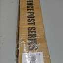 Fence Post 5 Feet / 60 Inch, Pack of 10, Heavy Duty Metal Fence Posts, No Dig U Post with U-Channel, Adjustable Tabs & Anchor Plate, Rust-Proof Steel Fence Stakes for Garden, Farm, Lawn, Poultry