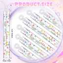 32 Pcs Wild Flower Bubble Wands Sweet Bubbles Party Favors for Adult Valentine Anniversaries Celebration Wedding Supplies Summer Activity Birthday Gifts Wedding Supplies