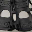 Ice Snow Traction Cleats Crampons Anti-Slip Snow Shoes Cleats Walking on Snow Ice Winter Walking Boots Cleats for Men Women (X-Large (10.5-13men/11.5-14women), 28 Steel Crampons)