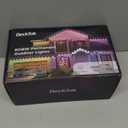 Permanent Outdoor Lights, 100ft RGB & 60pcs LED Lights, 79 Scene Modes with Timer for Smart Outdoor Decorations, IP67 Waterproof Works with Alexa and Google