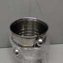 ZENFUN 2 Pack 3 Quart Ice Bucket with Handles, Beverage Tub with Handles, Galvanized Metal Ice Bucket, Drink and Wine Chiller for Bar, Party, BBQ, Great for Indoor and Outdoor Use