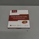 Yotache Thin Foam Tape Weather Stripping (.50) 1/2 Inch Wide x 1/16 Inch Thick (New Adhesive Craft), Seal Gasket for Speaker, Door Insulation, Soundproofing, Rattle, 33 Ft Length