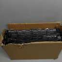 Abimars 5Tier Mini Greenhouse with Caster Wheels, Each Shelf Height Adjustable Metal Plant Shelf with PVC Cover for Seed Starting Trays, Seedling Pots, Plant Pots, 11x16x57inch