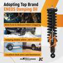 maXpeedingrods Front Strut & Rear Shock for Toyota Tacoma 4WD 1995-2004 RWD 1998-2004, 171352L 171352R 37113 Suspension Strut w/Coil Spring Shock Absorber Assembly