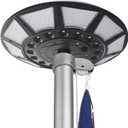 Flag Pole Light Solar Powered, Solar Flag Pole Light 266 LEDs, 4200lm Brightest Flagpole Light,100% Flag Coverage for Most Outdoor 15 to 25 Ft Flag Poles, 0.55" Wide Flag Ornament Spindles (Black)