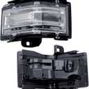 Replacement Driver Left Side Door Towing Mirror Turn Signal Light Lamp Indicator for Ford F-150 F 250 F350 F-450 F550 from 2015 to 2024