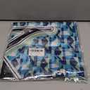 AWAYTR 35” Alphabet Head Scarf for Women Like Silk Scarf for Hair Scarves Hair Bandana For Women Headscarf Hair Wrap Scarfs Neck (K) Pack Of 2