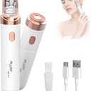 Pluxy Epil Pro 3.0 Women Face Epilator, 2-in-1 Epilator & Trimmer, Cordless Rechargeable Hair Removal for Upper Lip, Chin, Bikini & Legs, Wet & Dry Use Portable with Smooth Skin Kit