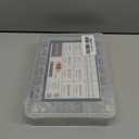 CASAON 570Pcs Self Tapping Screws Assortment Set, M3/M4/M5/M6 304 Stainless Steel Sheet Metal Screws Kit, Phillips Drive Wood Screw Assortment 570pcs (285pcs Round Head and 285pcs Flat Head)