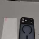 Magnetic for iPhone 17 Pro Max Case with Integrated Camera Protection, [Seamless Work with Magsafe] [Military Grade Shockproof] [Covered Camera Control Button] Case for iPhone 17 Pro Max 6.9'', Black