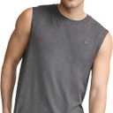 Champion Men's Classic Jersey Muscle Tee, Script Logo M