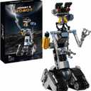 370 Pieces Johnny 5 Robot Building Set, Johnny Five Robot Model Toys, Compatible with Lego, Educational Gift Set for Ages 8-14 Boys