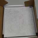 16-Pack Peel and Stick Floor and Wall Tile for Kitchen Bathroom, 9" x 9" Stone Composite Self Adhesive Vinyl Flooring Gray Cement Looks Waterproof Backsplash Tile, Covers 9.12 Sq Ft.