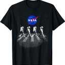 NASA T-Shirt Walking Astronauts in Space T-Shirt, Size XL