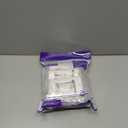 VCE Brush Wall Plate 10-Pack, Cable Pass Through Insert for Wires, Single Gang Cable Access Strap, Wall Socket for HDTV, HDMI, Home Theater Systems, White