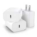 2 Pack 30W USB Type C Wall Charger Adapter Plug Brick for iPhone 16E 16 Pro Max/15/14/13/12/11 Plus Charger Fast Charging Block,iPad 11 A16 2025, iPad Air Pro 11,Google Pixel 9,Samsung S24 S10 & More