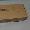 Lamicall Gooseneck Phone Holder for Bed - [Upgraded Stable Clip] for Desk, Headboard, Bed, Bedside, Table, Flexible Gooseneck Long Arm Stand, Overhead Cell Phone Clamp Mount, for All 4-7 Devices (black)