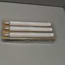 GenSwin Flameless White Taper Candles Flickering with 10-Key Remote, Battery Operated Led Warm 3D Wick Light Window Candles Real Wax Pack of 6, Christmas Home Wedding Decor(0.78 X 9.64 Inch)