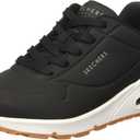 Skechers Men's Uno-Stand on Air Sneaker (8, Black/White)