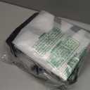 Christmas Gift Wrapping Paper Organizer Storage Bags,Plastic Container for Holiday Supplies & Accessories, Gift Bag Organizer, Under Bed Wrapping Paper Storage (Red)