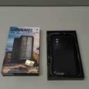 LOVE MEI Military Rugged Case for Samsung Galaxy S20 FE 5G, with Tempered Glass Screen Protector, Shockproof Dustproof Scratch Proof Hybrid Metal and Silicone Gel Heavy Duty Full Body Cover Black