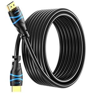 BlueRigger 4K HDMI Cable 40 FT (4K 30Hz, 18Gbps HDMI Cord, HDR10, in-Wall CL3 Rated, High Speed, HDCP2.2, eARC) - Long HDMI Cable compatible with Home Theatre, HDTV, Gaming Consoles, Streaming Devices