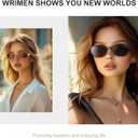 2 x Polarized Sunglasses Women Men Trendy Hexagonal Metal Frame UV Protection