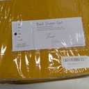 ROYALE LINENS 300 Thread Count 100% Long Staple Combed Cotton Sheet Set - 4 Piece Queen Bed Sheets - 1 Fitted, 1 Flat & 2 Pillow Cases - Soft Cool & Crisp Sheet Set (Queen, Yellow)