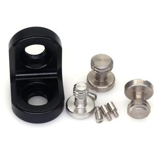 Right Angle Plate 1/4 "3/8" Camera Mounting Bracket for Teradek Vaxis Image Transmission on ARRI RED Sony Camera Link, Right Angle Camera Extended