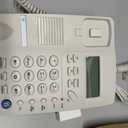 Ornin Y043 Corded Landline Telephone for Home, Caller ID/Call Waiting, Easy-to-Use, Speaker, Display, Desk Phone Only (Off-White)