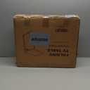 Allpop TV Tray Table, TV Dinner Tray for Eating Set of 2, Adjustable Folding Laptop Table with 6 Heights & 3 Tilt Angles, Cup Holder on Couch & Bed, Black