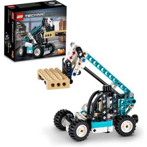 LEGO Technic 2 in 1 Telehandler 42133 Forklift to Tow Truck Toy Models, Construction Truck Building Set, Toys for Kids, Boys and Girls Aged 7 Plus