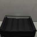 SPORT BEATS Stadium Seats with Back Support Bleacher Chairs with Back and Cushion Thick Padded Bleacher Seats Includes Shoulder Strap Black 1pc Regular - 17" W x 12" D x 16.5" H