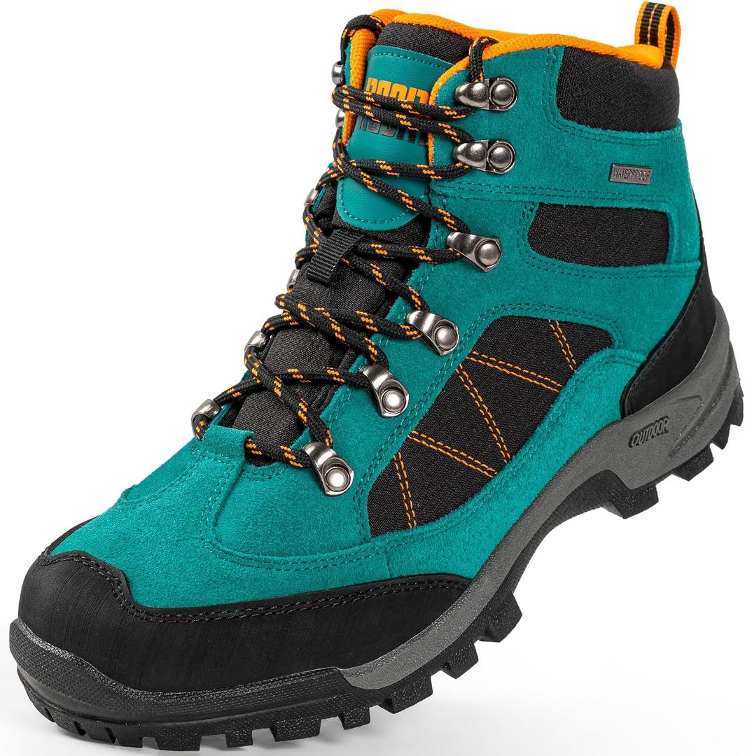 R CORD Hiking Boots Women Waterproof Womens Hiking Boots for Outdoor Trekking Camping Trail Outdoor Hiking Shoes for Women, 7.5