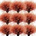 36 Bundles Artificial Flowers for Outdoors UV Resistant Fake Spring Plastic Flowers Faux Shrubs Plants for Spring Summer Indoor Outside Garden Porch Patio Window Box Party Decoration (Fall Boston)