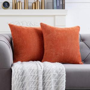 Anickal Small Fall Thanksgiving Pillow Covers 16x16 Inch for Thanksgiving Decorations Set of 2 Burnt Orange Rustic Decorative Square Throw Pillow Covers for Sofa Couch Farmhouse Home Decoration Anickal Small Fall Thanksgiving Pillow Covers 16x16 Inch for Thanksgiving Decorations Set of 2 Burnt Orange Rustic Decorative Square Throw Pillow Covers for Sofa Couch Farmhouse Home Decoration
