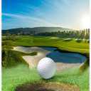 SXCHEN Blankets Sofa Bed Throw Lightweight Cozy Plush Golf Course Beautiful Sky Hole Bunker 60"x80"