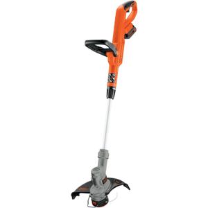 BLACK+DECKER 20V MAX String Trimmer and Edger 2 in 1, Cordless Weed Wacker with Auto Spool Feed, Battery and Charger Included, 12 Inch Steel Deck, Reduced Vibration (LST300), One Size