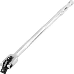 MAXPOWER 1/2-Inch and 3/8-Inch Drive Dual-drive 18-Inch Breaker Bar Flex Handle Phosphated drive
