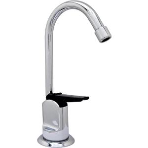 Westbrass D203-NL-26 6" Touch-Flo Style Pure Cold Water Dispenser Faucet, 1-Pack, Polished Chrome