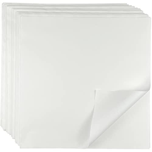CAMKYDE Deli Paper Sheets 12" X 12" 30PK, Grease Proof Sandwich Wrapping Paper (White)