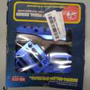 3 PCS Car Pedals Pads, Anti-slip Manual Transmission Accelerator & Brake Pedals, Hole-free Alloy Clutch Treads Sets, Universal for Most Cars, Trucks, SUVs (Blue)