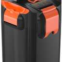 hygger Quiet Self-Priming Canister Filter with Foam Ceramic Rings External Fish Tank Filter for 10-30 Gallon Freshwater Saltwater Aquarium 211 GPH