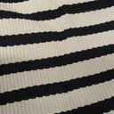 LEEVAN Black and White Striped Outdoor Rug Runner 2x4 Layering Doormat Farmhouse Front Porch Rug Cotton Woven Washable Throw Carpet for Hallway/Front Steps/Bathroom/Kitchen/Home Entrance